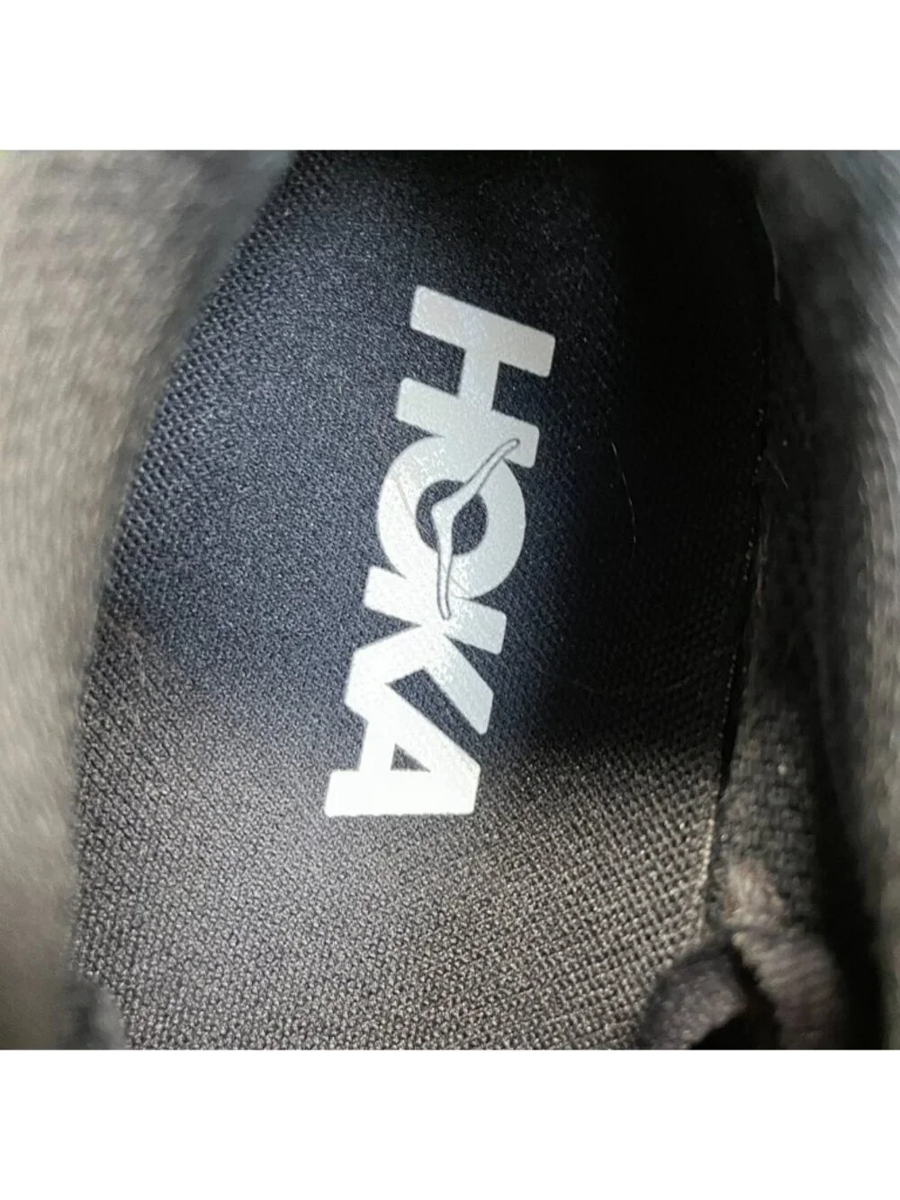 Hoka One One Clifton 10 Mens Size 11 Black White Athletic Running Shoes Sneakers